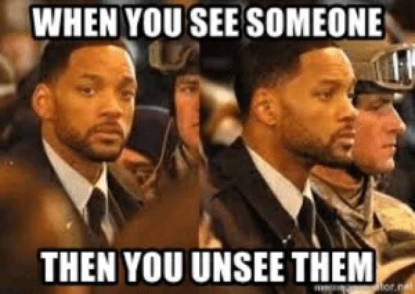 will smith meme looking away