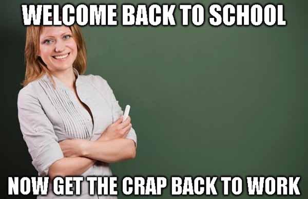 back to school meme for teachers