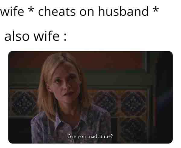 best cheating wife meme