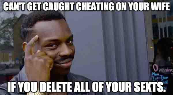 cheating spouse meme