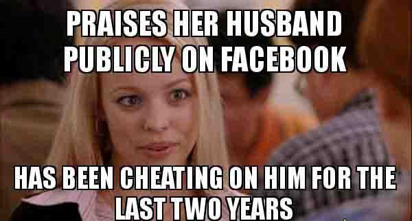 cheating wife meme