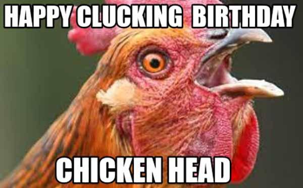 chicken birthday meme