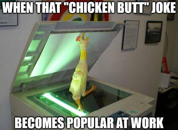 chicken butt meme