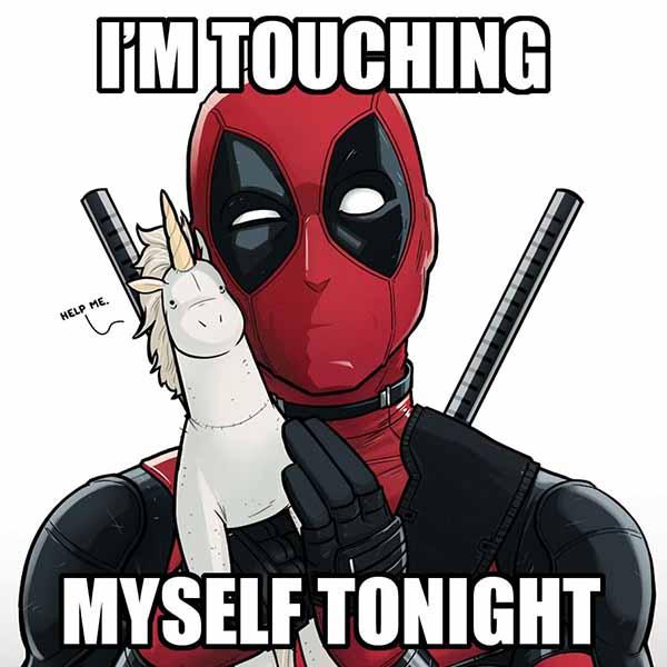 deadpool unicorn meme