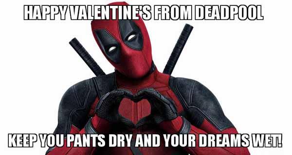 deadpool valentines meme