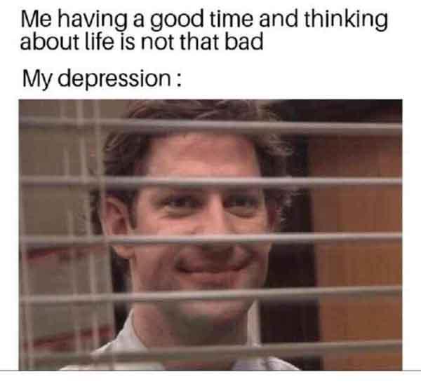 depression time meme