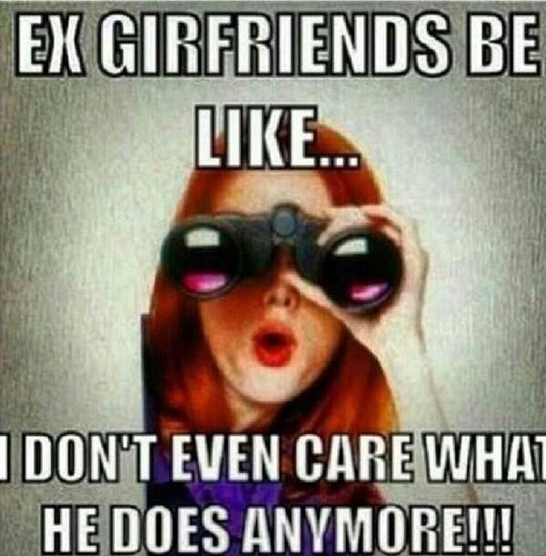 ex girlfriend be like...