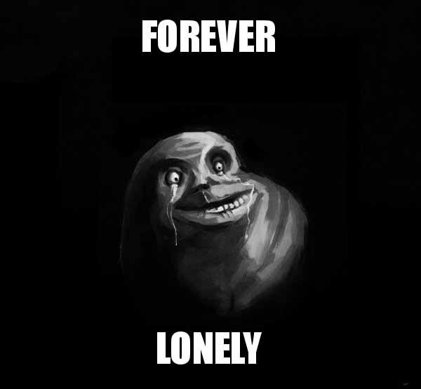 forever lonely meme