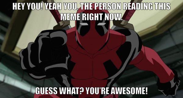 funny deadpool meme