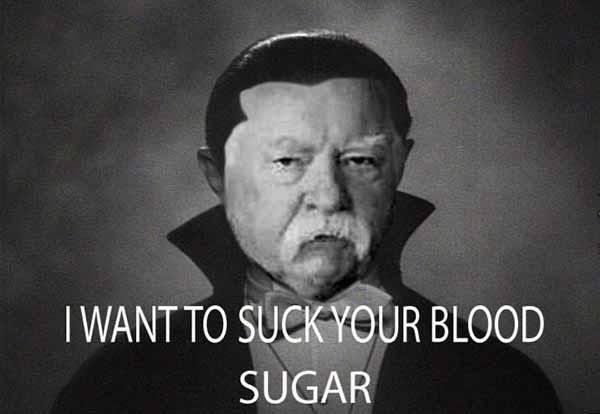 i want to suck your blood sugar - wilford brimley diabetes meme
