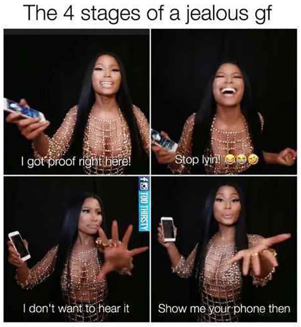 jealous-girlfriend-meme-the 4 stages of a jealous gf