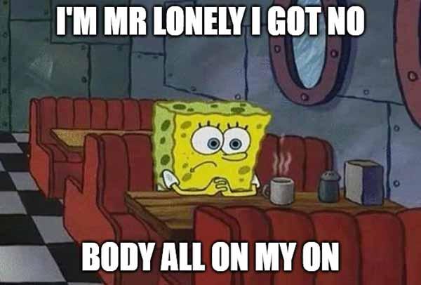 mr lonely meme