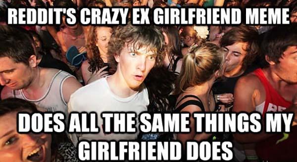 my crazy ex girlfriend meme