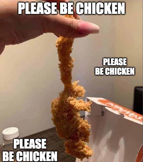 Fried Chicken Meme.