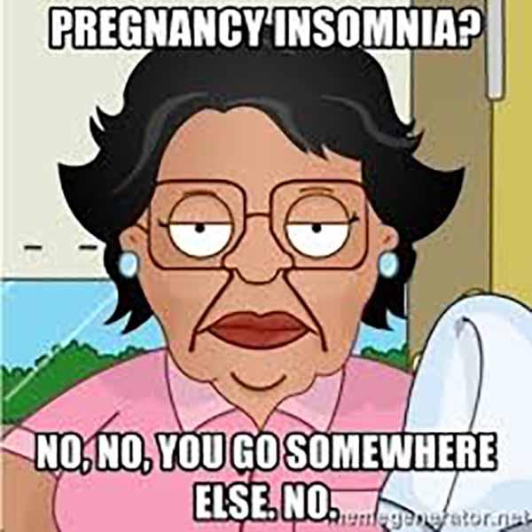 pregnancy insomnia meme
