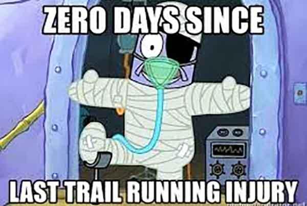 running injury meme