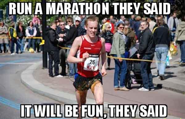 running is fun meme