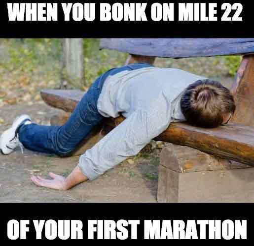 running marathon meme