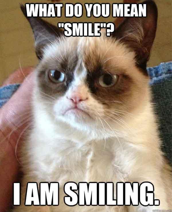 smile cat meme