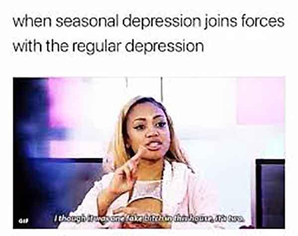when seasonal depression joins forces - seasonal depression meme