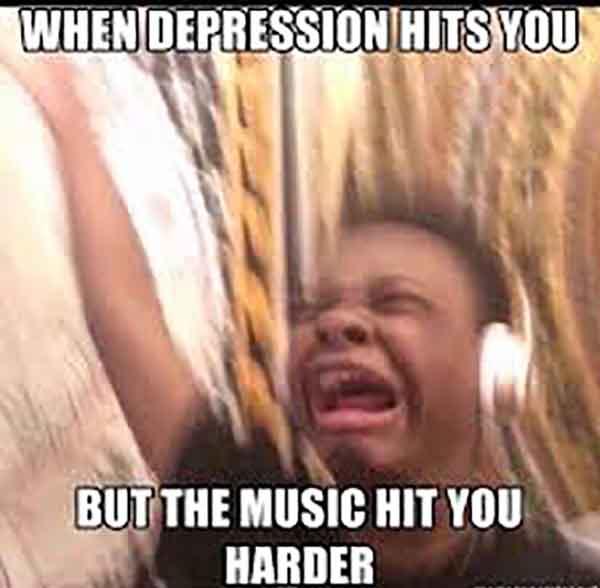 when the depression hits meme
