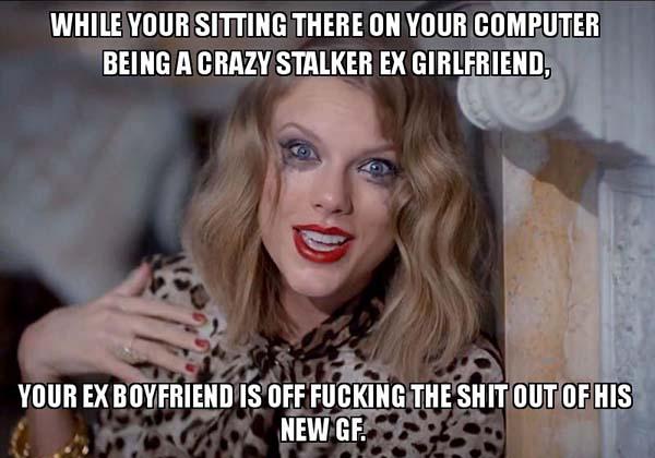 while-your-sitting-there on your computer... ex girlfriend meme