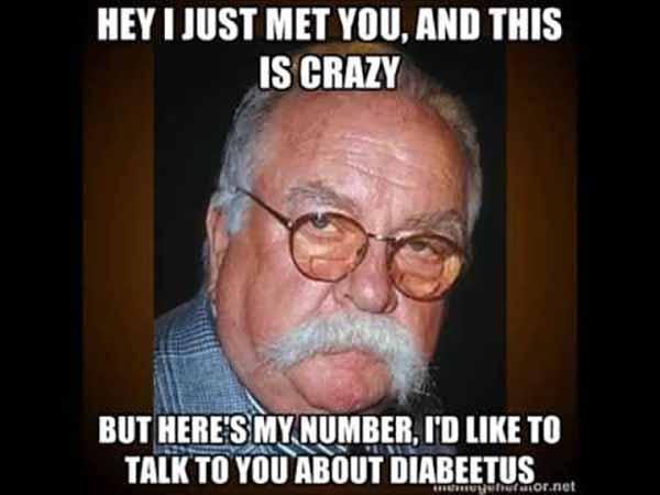wilford brimley diabetes memes