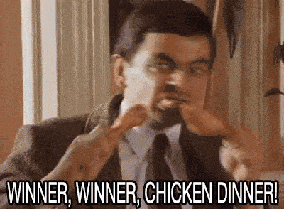 winner winner chicken dinner gifs