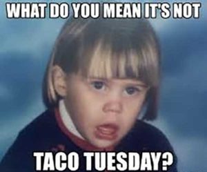 31 Funniest Taco Tuesday Meme - Meme Central