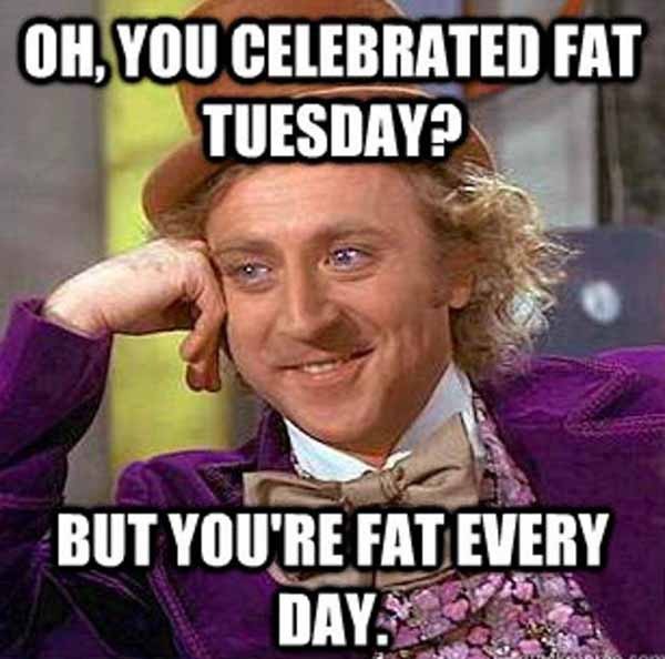 fat tuesday meme