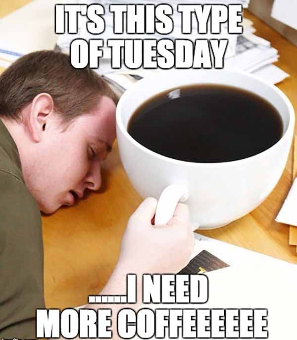 tuesday coffee meme