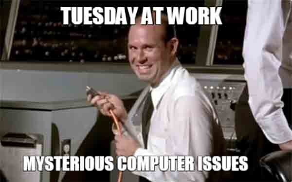 tuesday work meme funny